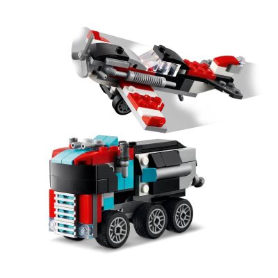 6. LEGO Creator 31146 Tieflader mit Hubschrauber