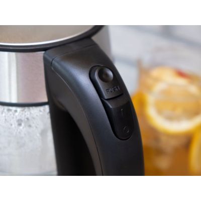 11. ELDOM GLASKABELLOSER WASSERKOCHER C420 KETTY 1850-2200W 1,7L NETTOFILTER BELEUCHTETER BEHÄLTER, HEIZPLATTE