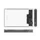 3. Orico 2139C3 2,5" HDD/SSD USB-C 5Gb/s Festplattenlaufwerk - Transparent