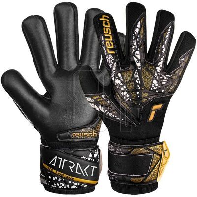 4. Reusch Attrakt Silver NC Finger Support gloves 54/70/250/7740