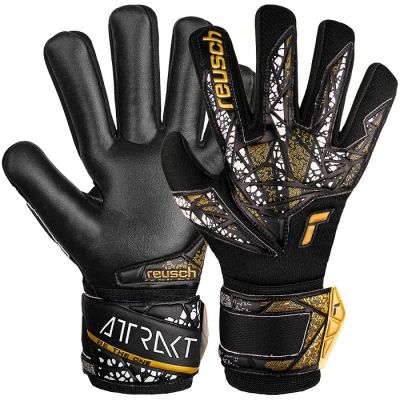 4. Reusch Attrakt Silver NC Fingerstützhandschuhe 54/70/250/7740