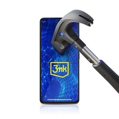 8. 3mk HardGlass Max Lite gehärtetes Glas mit schwarzem Rahmen für Xiaomi Redmi Note 13 Pro+