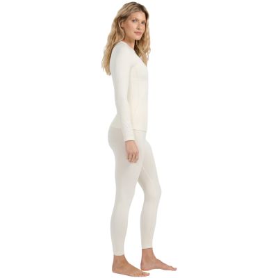 6. Thermohose für Damen 4F F204 cremeweiß 4FWAW25USEAF204 11S
