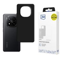 3mk Matt Case Pro Schutzhülle für Xiaomi Redmi Note 14 Pro+ - mattes Schwarz