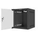 5. Lanberg WF10-2306-10B Einzelschrank (6 HE; 329 mm / 280 mm / 310 mm; Wandmontage; Glas; 10"; Schwarz)
