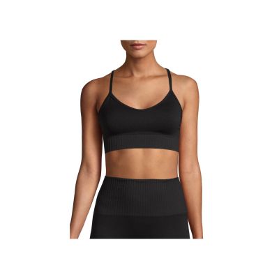 14. CASALL Seamless Graphic Rib Sporttop schwarz
