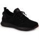 6. NEWS M EVE266A schwarze Textil-Sportschuhe 
