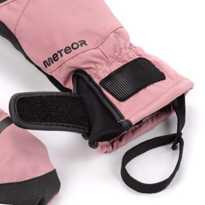 15. Winterhandschuhe Meteor Hazy S rosa/schwarz