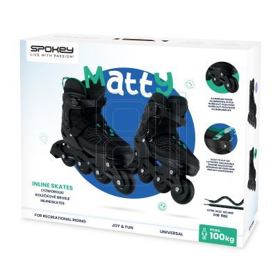 19. Spokey Matty Rollers SPK-943453 Größe 35-38 GN 
