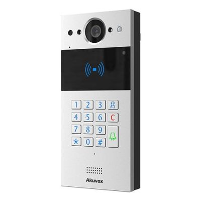 3. Akuvox R20K-2 Video-Türsprechanlage 2 MP Silber