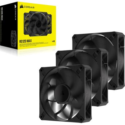 6. Corsair Lüfter RS120 MAX PWWM 3x1