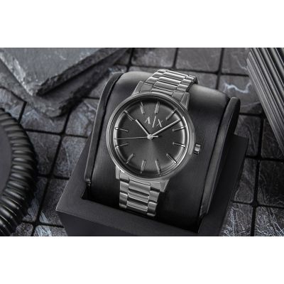 5. ARMANI EXCHANGE Cayde AX2761 Herrenuhr + Box