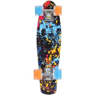 3. PLASTIK-SKATEBOARD 22 ZOLL ENERO GRAFFITI LED 1030845