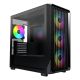 Montech X5M (B) Micro Tower Computer-Sicherheits- und Halterungs-Set, Schwarz