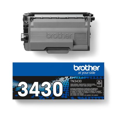 3. Brother Toner Schwarz TN3430=TN-3430, 3000 Seiten