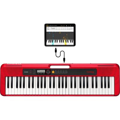 3. CASIO CT-S200 RD – Keyboard