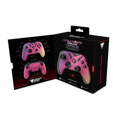 9. Dragonshock Nebula Ultimate Mehrfarbiges Bluetooth-Gamepad für Nintendo Switch