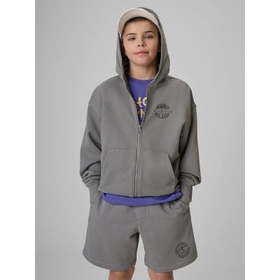 Locker geschnittener Kapuzenpullover für Jungen, Größe 4F 4FJRSS26TSWSM2934-25S