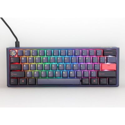 10. Ducky One 3 Mini-Gaming-Tastatur USB Blau