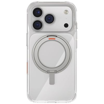 2. Uniq Swivix 360 drehbare Schutzhülle mit Ständer für iPhone 17 Pro – Transparent
