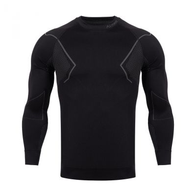 Alpinus Active Base Layer Thermoaktives T-Shirt Schwarz und Grau M GT43189