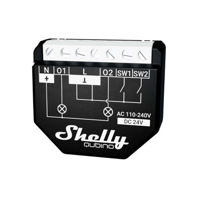 13. Shelly Qubino Wave 2PM Zweikanal-Z-Wave-Controller