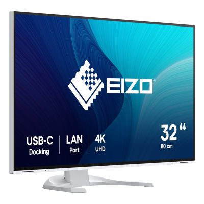 8. EIZO FlexScan EV3240X-WT Monitor – 80 cm (31,5 Zoll) – 3840 x 2160 Pixel – 4K Ultra HD – LCD – 5 ms – Weiß