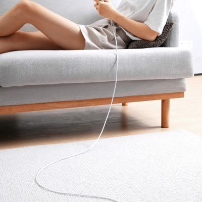 9. Baseus Superior Series 100W USB-A - USB-C Kabel 2m - Weiß