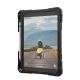 8. UAG Plasma HS Kickstand – Schutzhülle mit Apple Pencil-Halterung, Handauflage und Ständer für iPad 10,9" 10. Generation / 11" (A16) (Eis/Schwarz)