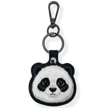 Nimmy Big Eyed Pet 2.0 Panda-Hülle für Tracker, Schwarz