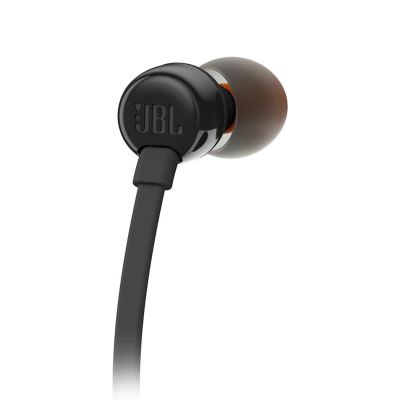 4. JBL Tune 110 In-Ear-Kopfhörer mit 3,5-mm-Miniklinke und Fernbedienung – Schwarz