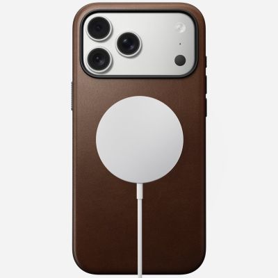 2. Nomad Moderne Lederhülle für 17,5 cm (6,9") Mobiltelefone Braun