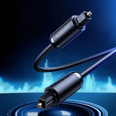 4. Ugreen AV122 70892 Optisches Audio-Toslink/SPDIF-Kabel 2 m – Schwarz