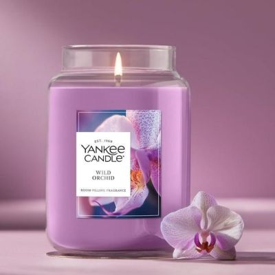 3. Große Kerze WILD ORCHID YANKEE