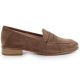 2. Wildleder-Loafer mit Lochmuster, braun, Potocki SZ12585