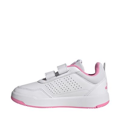 5. Adidas Tensaur Sport 3.0 Kinderschuhe weiß und rosa JQ1844