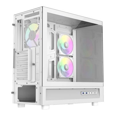 14. GameMax NEX C51 WH Computersicherheit & Halterungen Weiß