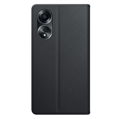 7. 3mk Wallet Case für Oppo A58 4G - Schwarz