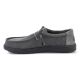4. HEYDUDE WALLY STRETCH CANVAS BLOCK GRANIT GRAU/MULTI 44353-1VT