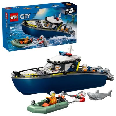 33. LEGO CITY 60456 Verfolgungsjagd mit Polizeiboot