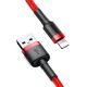 5. Baseus Cafule USB-A / Lightning 2.4A QC 3.0 Kabel 1 m - rot