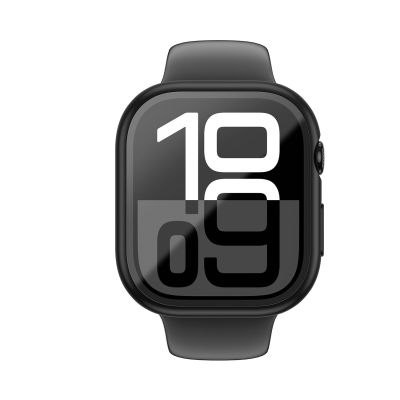 3. AmazingThing Radix Glass Case für Apple Watch 46 mm – Schwarz