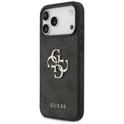 2. Guess 4G Big Logo Hülle für iPhone 17 Pro Max / 18 Pro Max – Schwarz