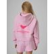 7. Lockerer Mädchen-Sweatshirt mit Kapuze 4F 4FJRSS26TSWSF2936-56S