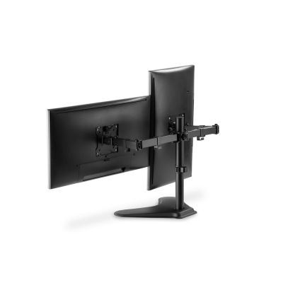 21. DIGITUS DOPPEL-TISCHSTÄNDER 2XLCD MAX. 32" MAX. 2X 8KG NEIGUNGS- UND DREHBAR SCHNELLVERSCHLUSS DA-90401