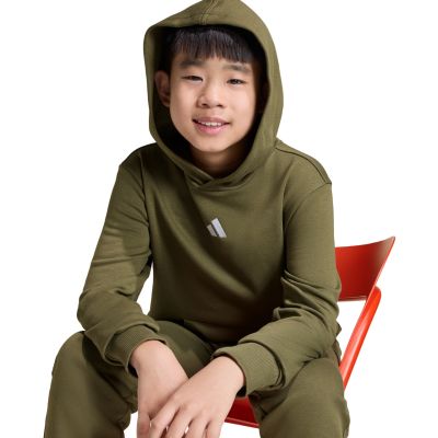 5. adidas Essentials Hoodie 225 olive KS0367