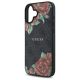6. Guess GUHMP16SP4ROPEMCK iPhone 16 6,1" schwarz/schwarzes Hardcase 4G Flowers Print MagSafe