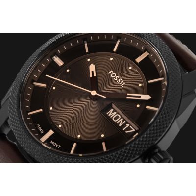 4. FOSSIL Machine FS5901 Herrenuhr + Box