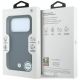 8. BMW Kevlar-Metall-Logo MagSafe Hülle für iPhone 18 Pro Max / 17 Pro Max – Dunkelgrau