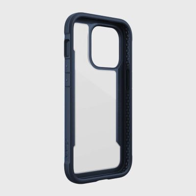 7. Raptic X-Doria Shield Case iPhone 14 Pro gepanzerte Hülle blau